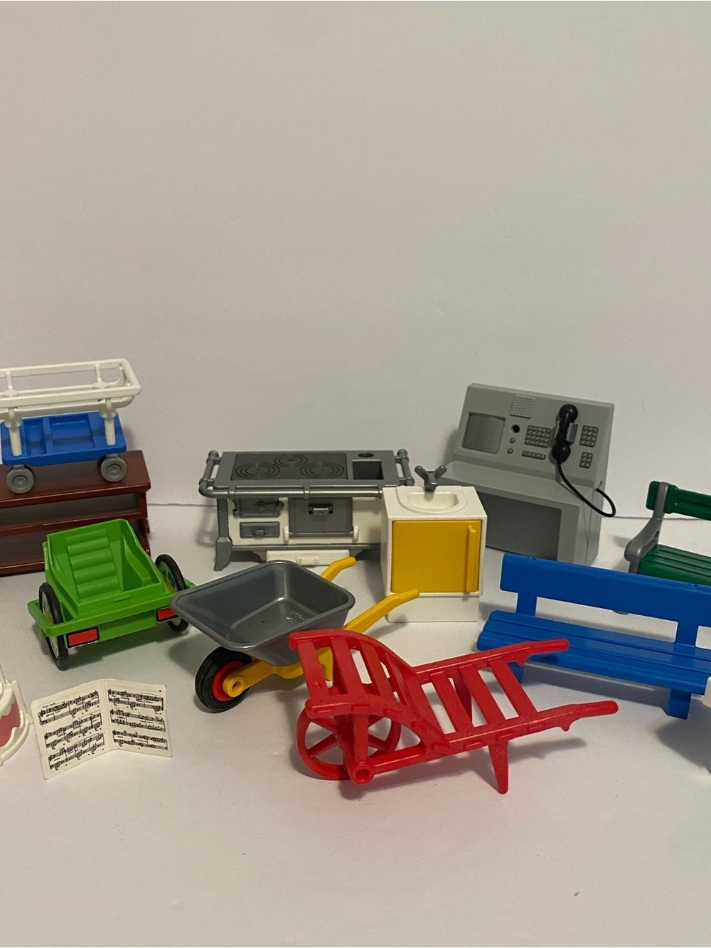 Playmobil Accessories Lot Chair Wagon Cake Dentist Dollhouse Figure Bundle Toys - Picture 3 of 5